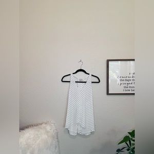 Cute Polka Dot Sleeveless Blouse